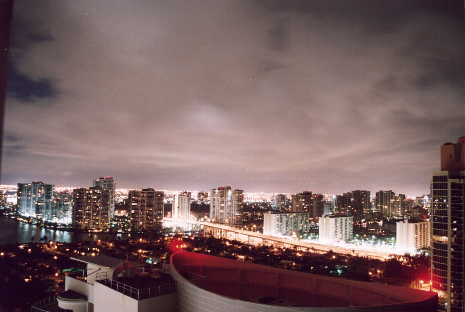 Aventura, Florida skyline with high-rise residential towers